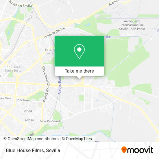 Blue House Films map
