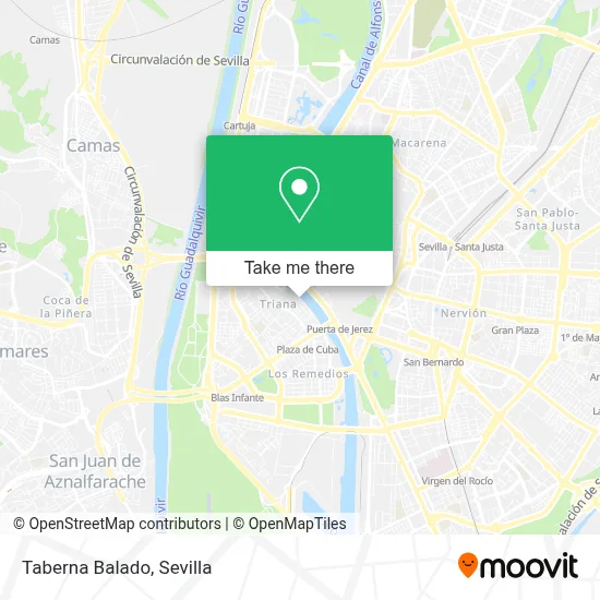Taberna Balado map