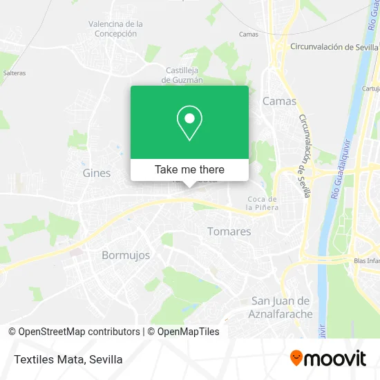 Textiles Mata map