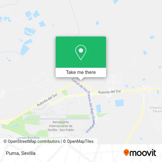 Puma map