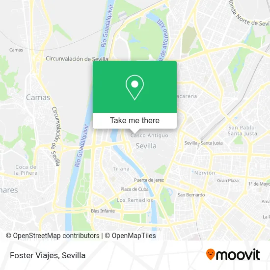 Foster Viajes map