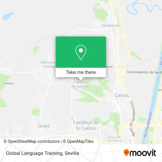 Global Language Training map