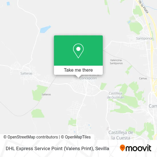 DHL Express Service Point (Valens Print) map