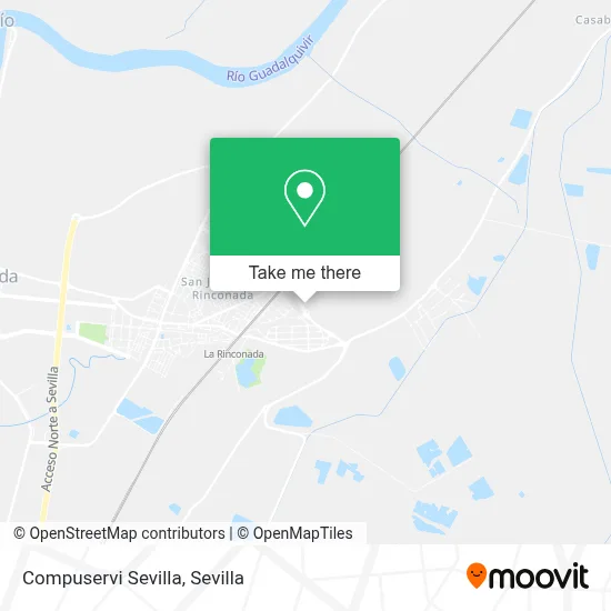 Compuservi Sevilla map