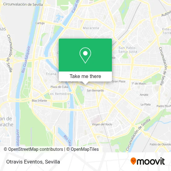 Otravis Eventos map