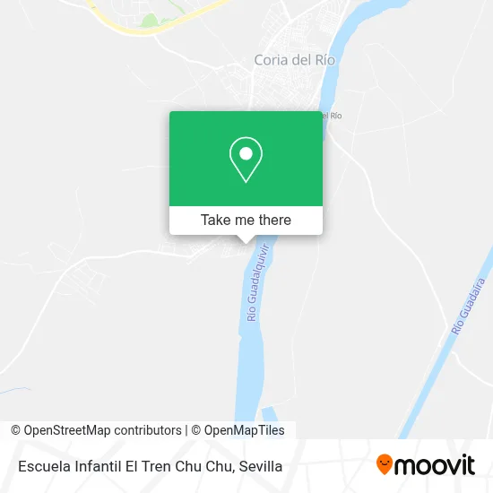 Escuela Infantil  El Tren Chu Chu map