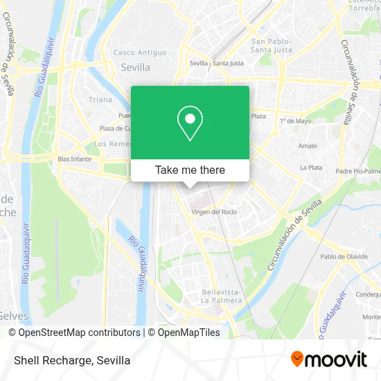 Shell Recharge map