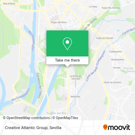 Creative Atlantic Group map