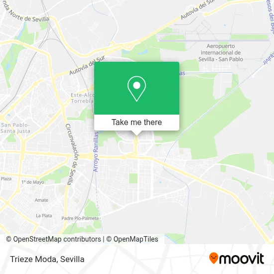 Trieze Moda map