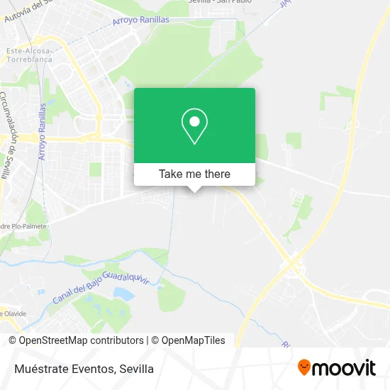 Muéstrate Eventos map