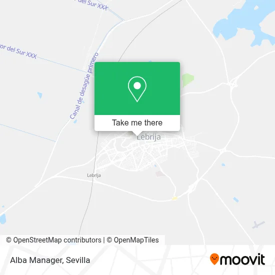 Alba Manager map