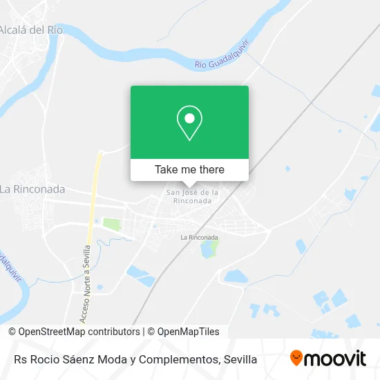 Rs Rocio Sáenz Moda y Complementos map