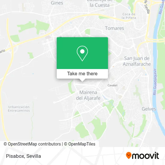 Pisabox map