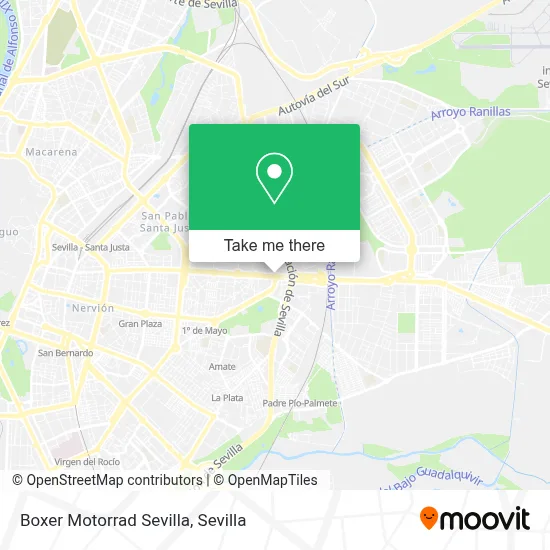 Boxer Motorrad Sevilla map