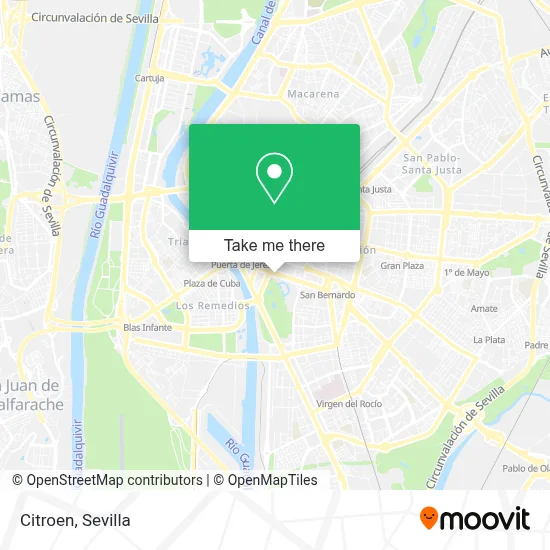 Citroen map
