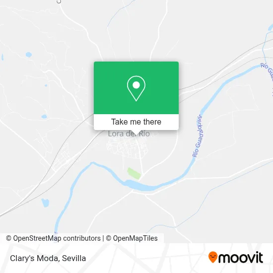 Clary's Moda map
