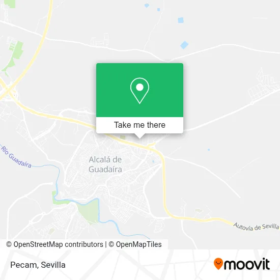 Pecam map