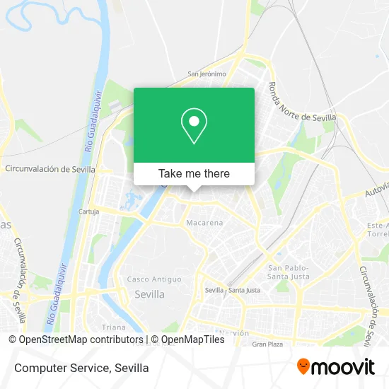 Computerservice map