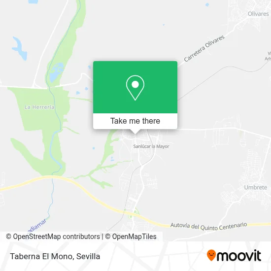 Taberna El Mono map