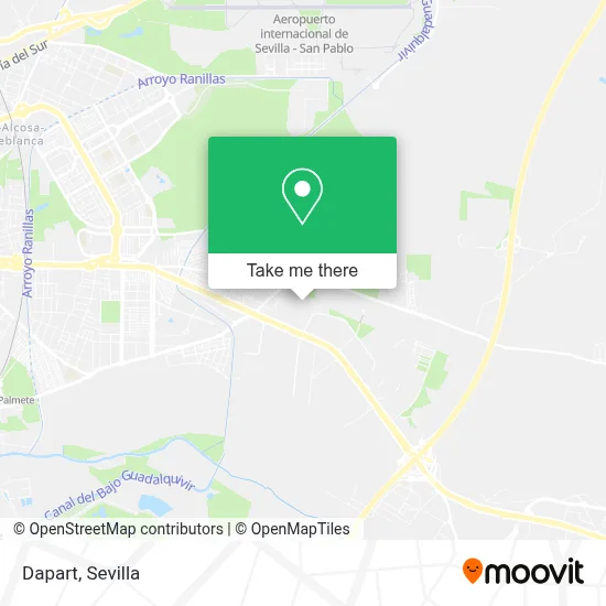 Dapart map