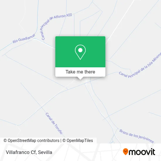 Villafranco Cf map