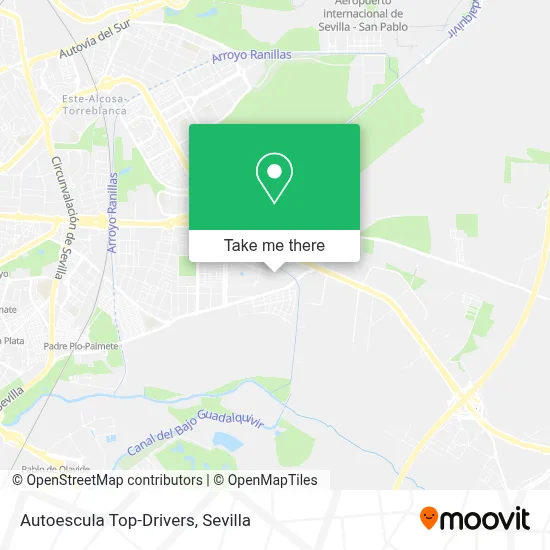 Autoescula Top-Drivers map