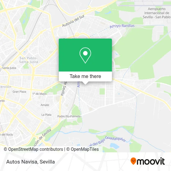 Autos Navisa map