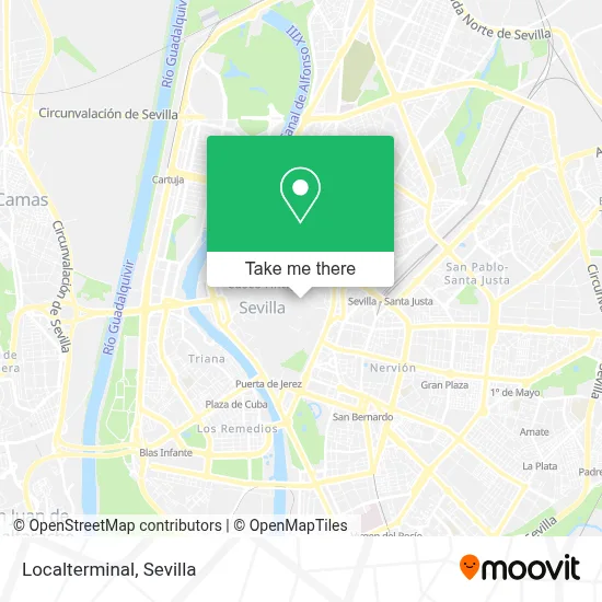 Localterminal map
