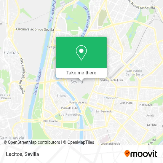 Lacitos map