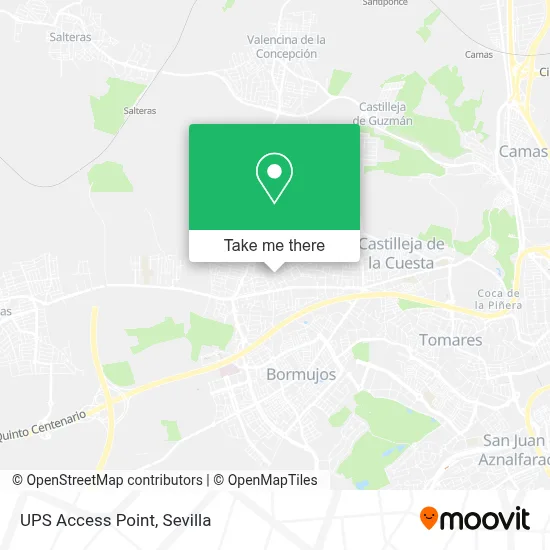 mapa Ups Access Point