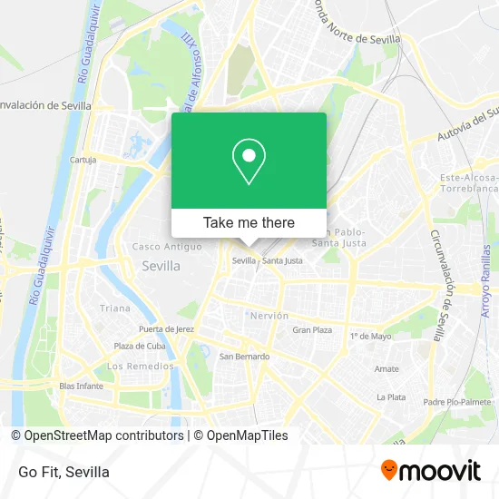 Go Fit map