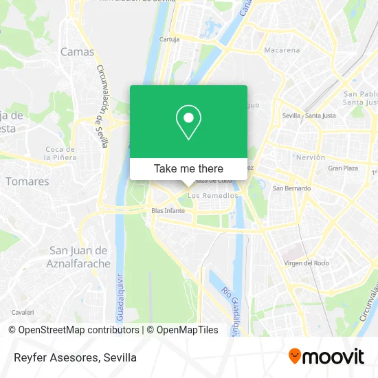 Reyfer Asesores map