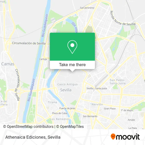Athenaica Ediciones map