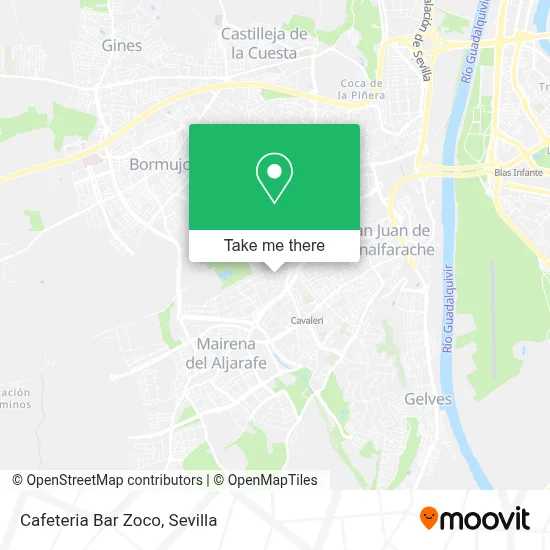 Cafeteria Bar Zoco map