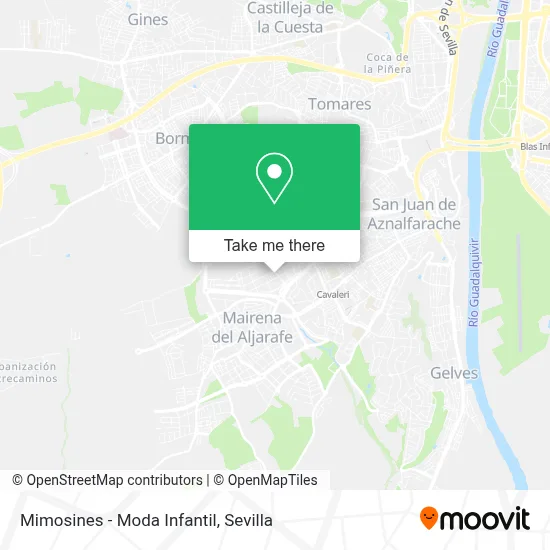 Mimosines - Moda Infantil map