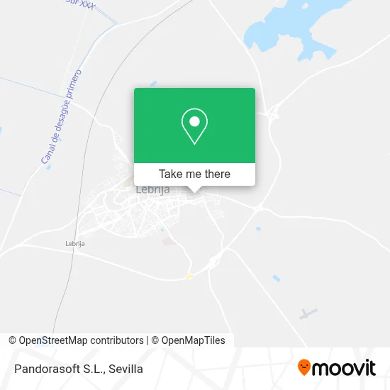 Pandorasoft S.L. map