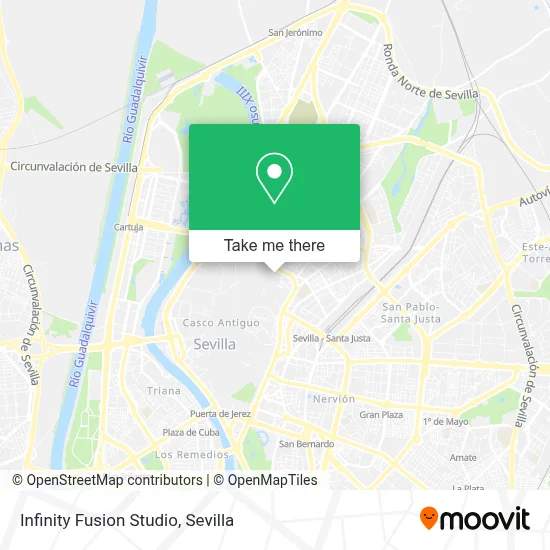 Infinity Fusion Studio map