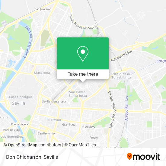Don Chicharrón map