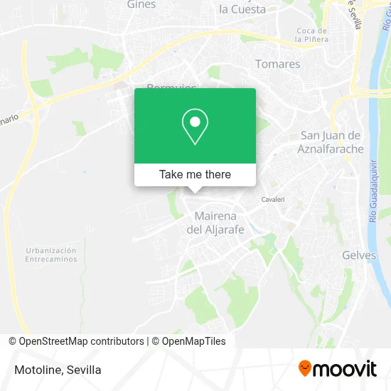 Motoline map