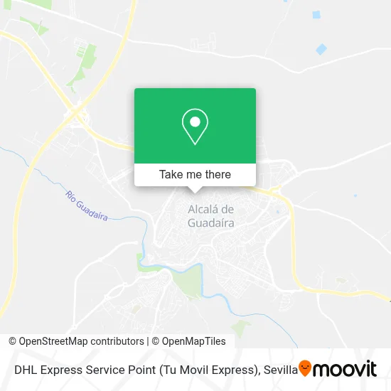 DHL Express Service Point (Tu Movil Express) map