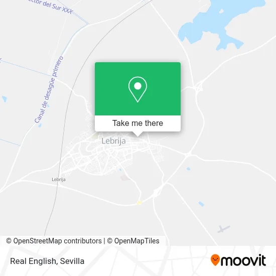 Real English map