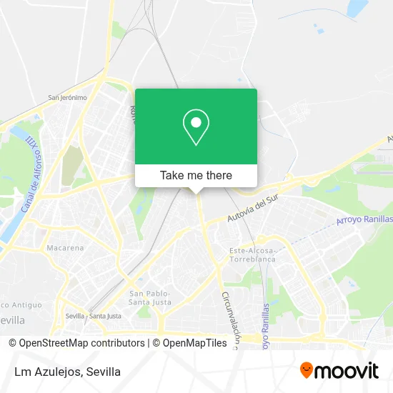 Lm Azulejos map