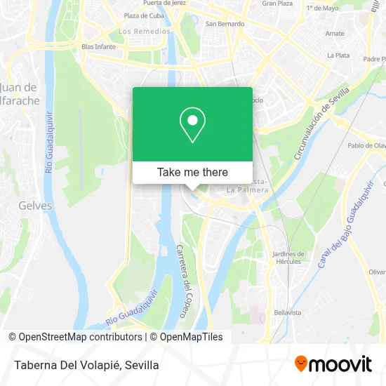 Taberna Del Volapié map
