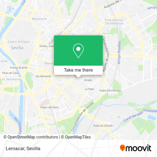 Lemacar map