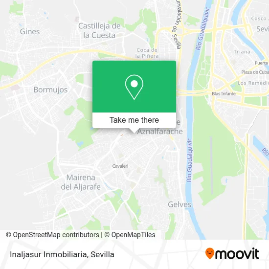 Inaljasur Inmobiliaria map