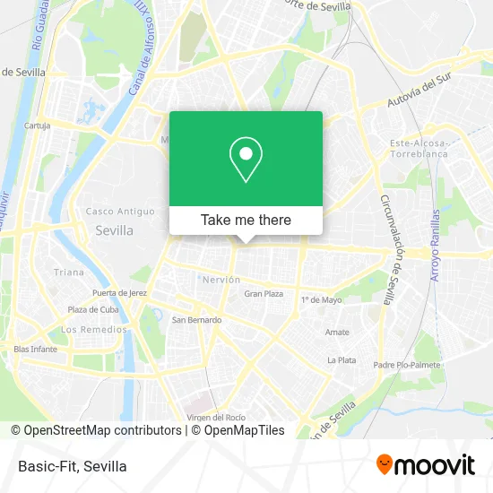 Basic-Fit map