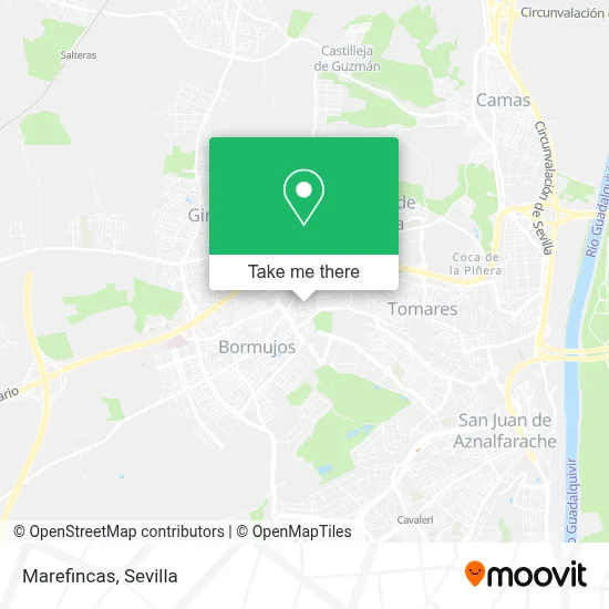 Marefincas map