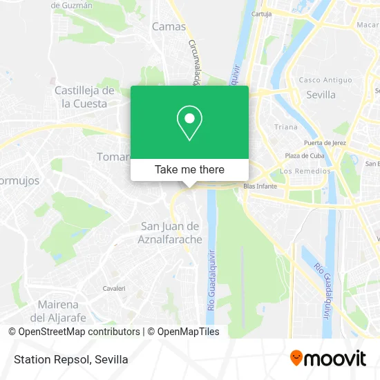 Station Repsol map
