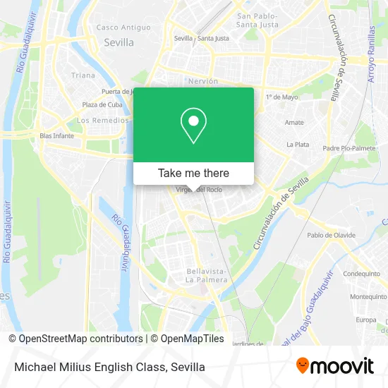 Michael Milius English Class map