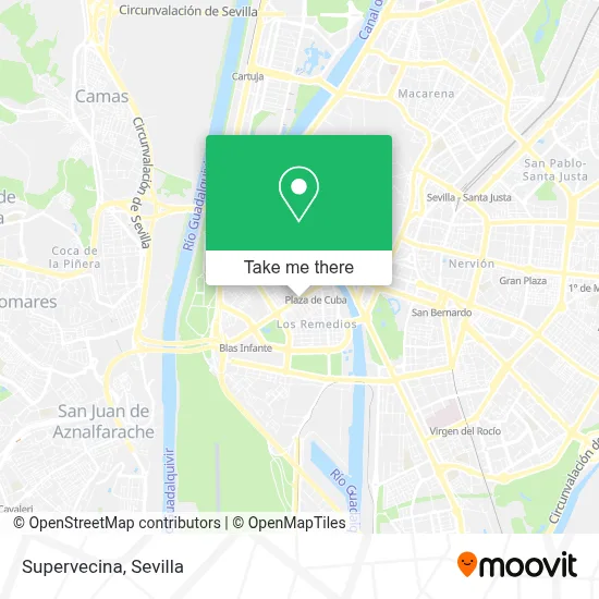 Supervecina map
